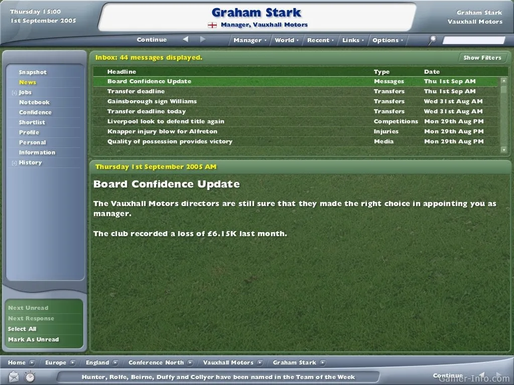Football Manager 2006 — 4