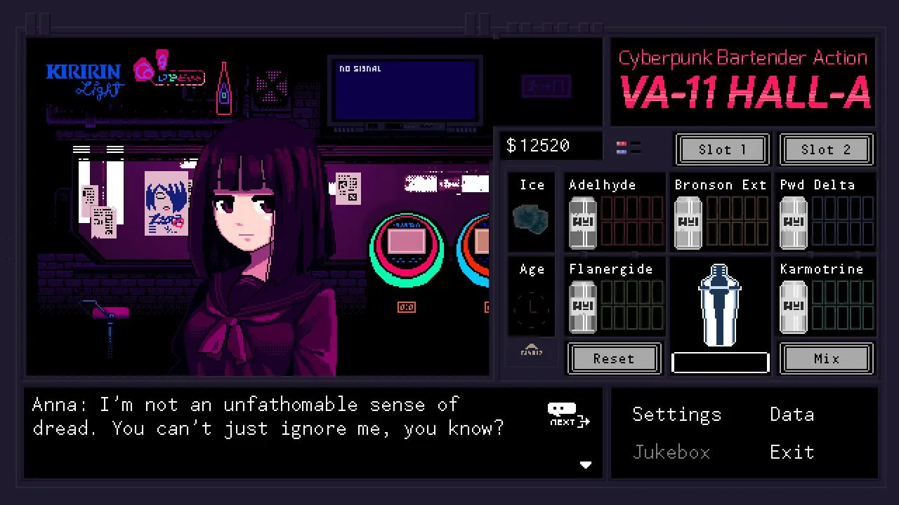 VA-11 Hall-A: Cyberpunk Bartender Action — 10
