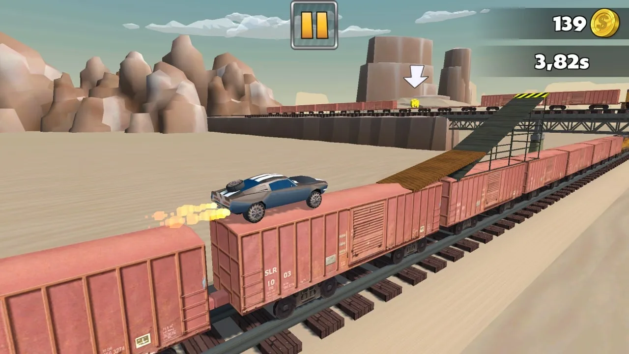 Race in Desert — 2