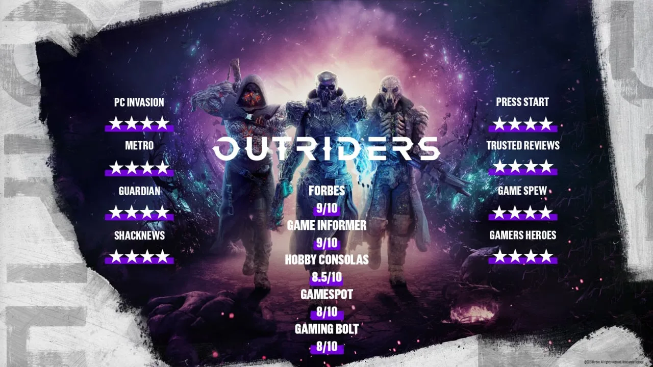 OUTRIDERS — 1