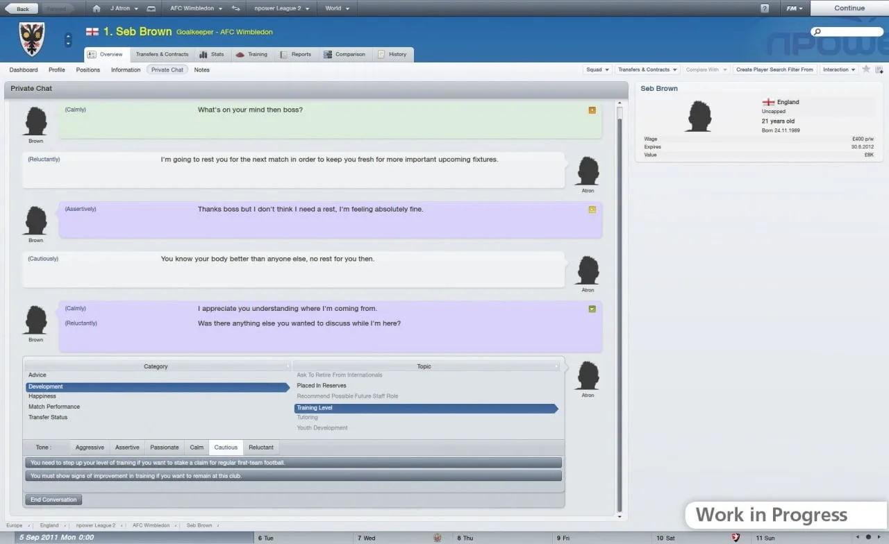 Football Manager 2012 — 5