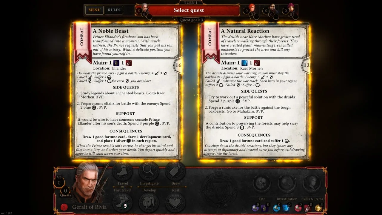 The Witcher Adventure Game — 2