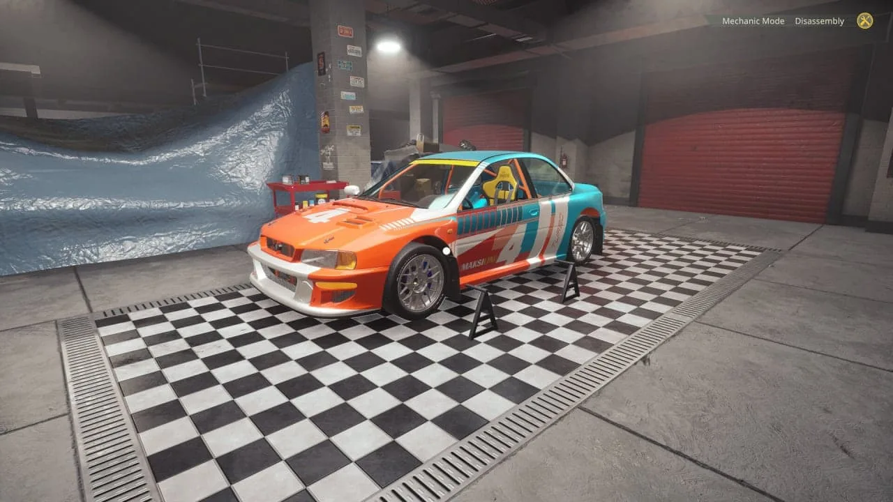 Rally Mechanic Simulator — 3
