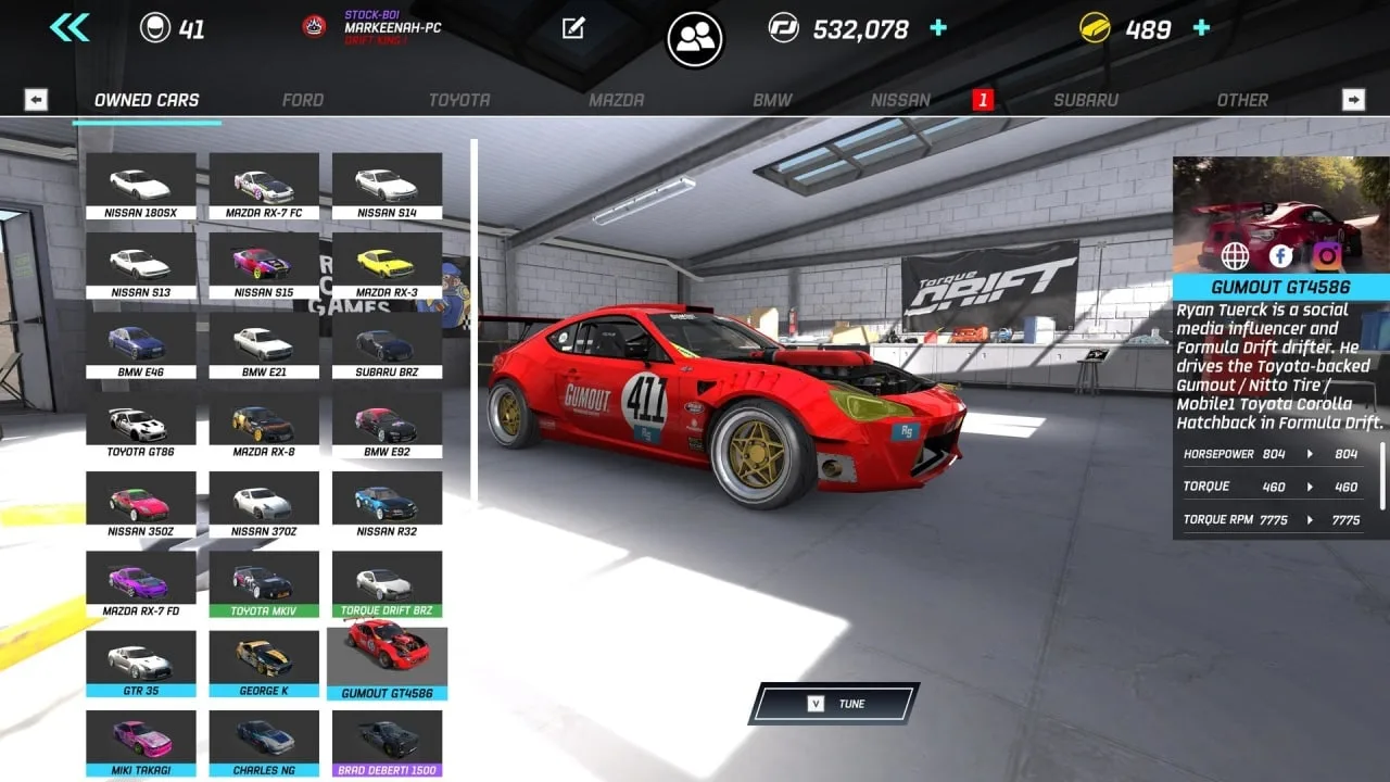 Torque Drift — 4
