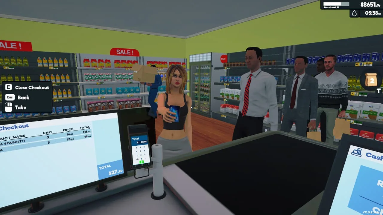 Supermarket Simulator — 2