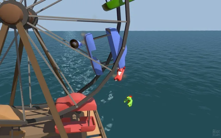 Gang Beasts по сети — 1