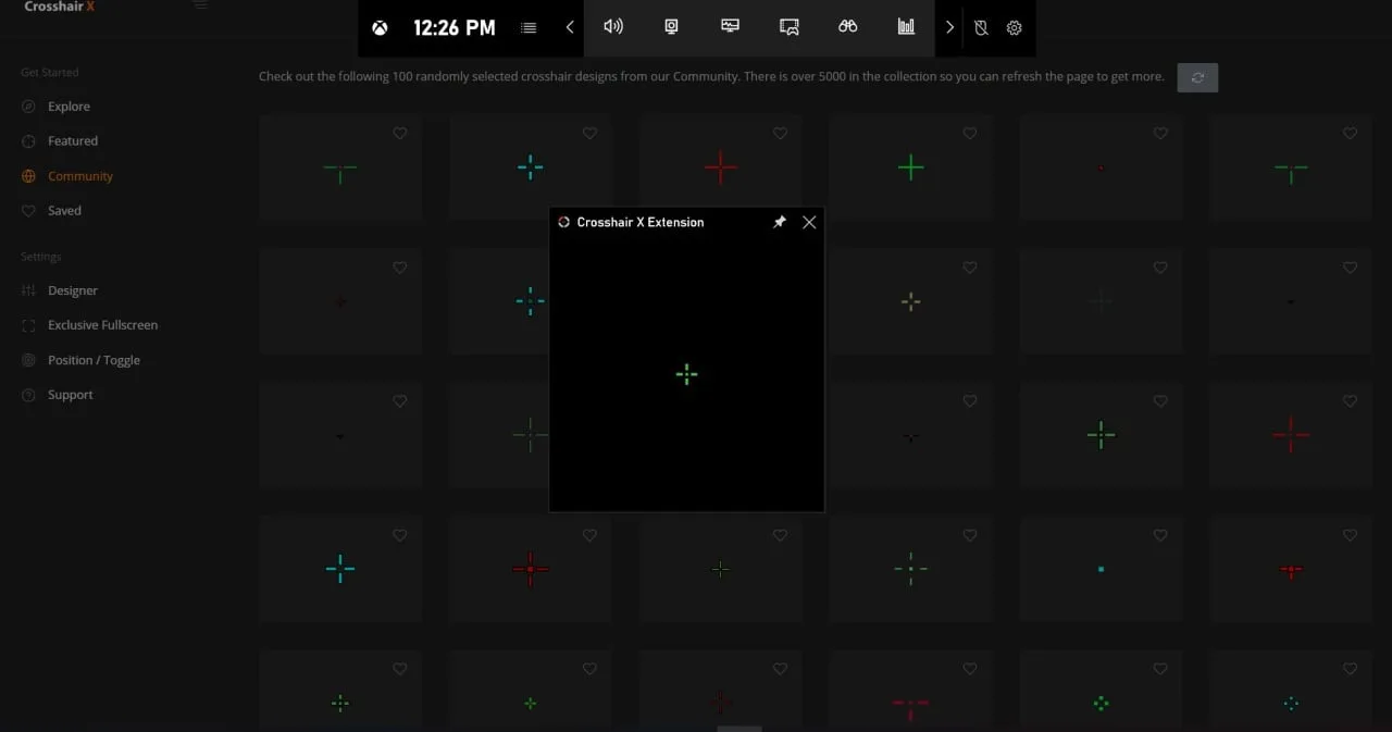 Crosshair X — 3