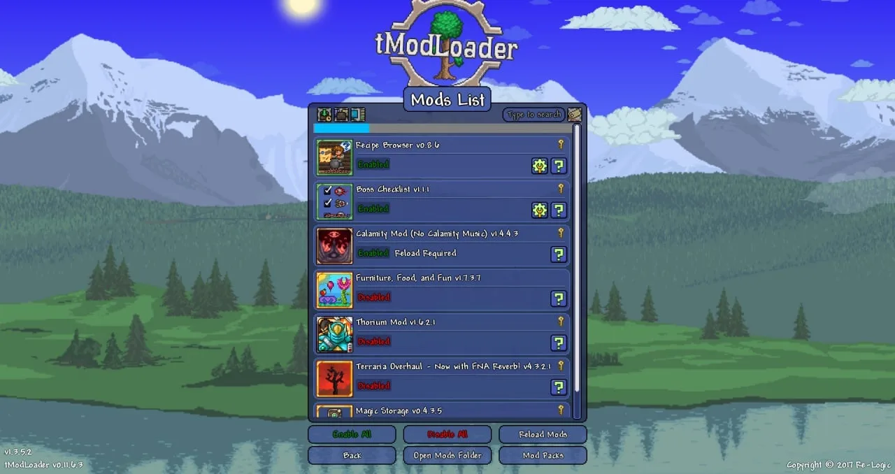 tModLoader — 5