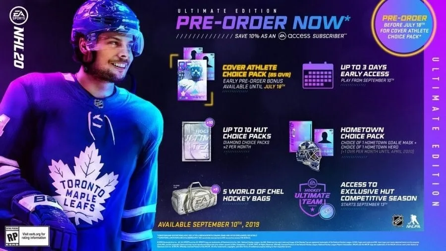 NHL 20 — 1