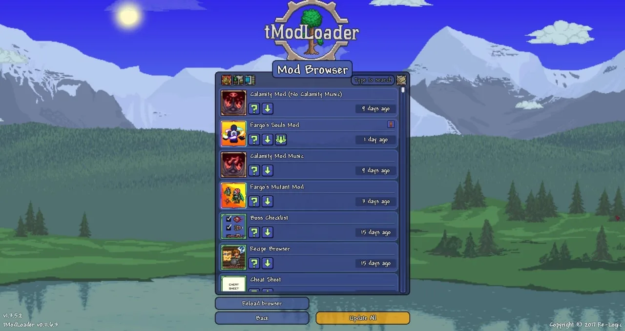 tModLoader — 4