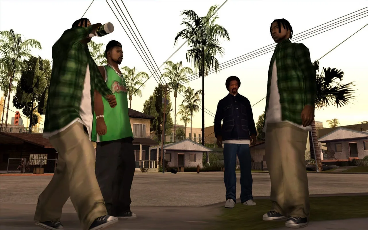 Grand Theft Auto: San Andreas - Graphic mod ENB — 6
