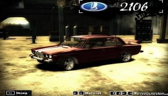 NFS Most Wanted Russian Cars — 1
