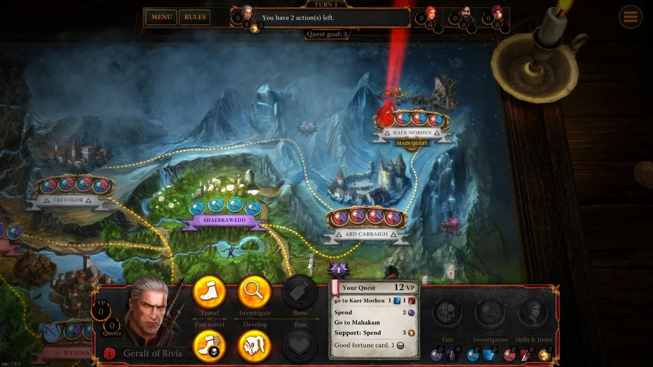 The Witcher Adventure Game — 1