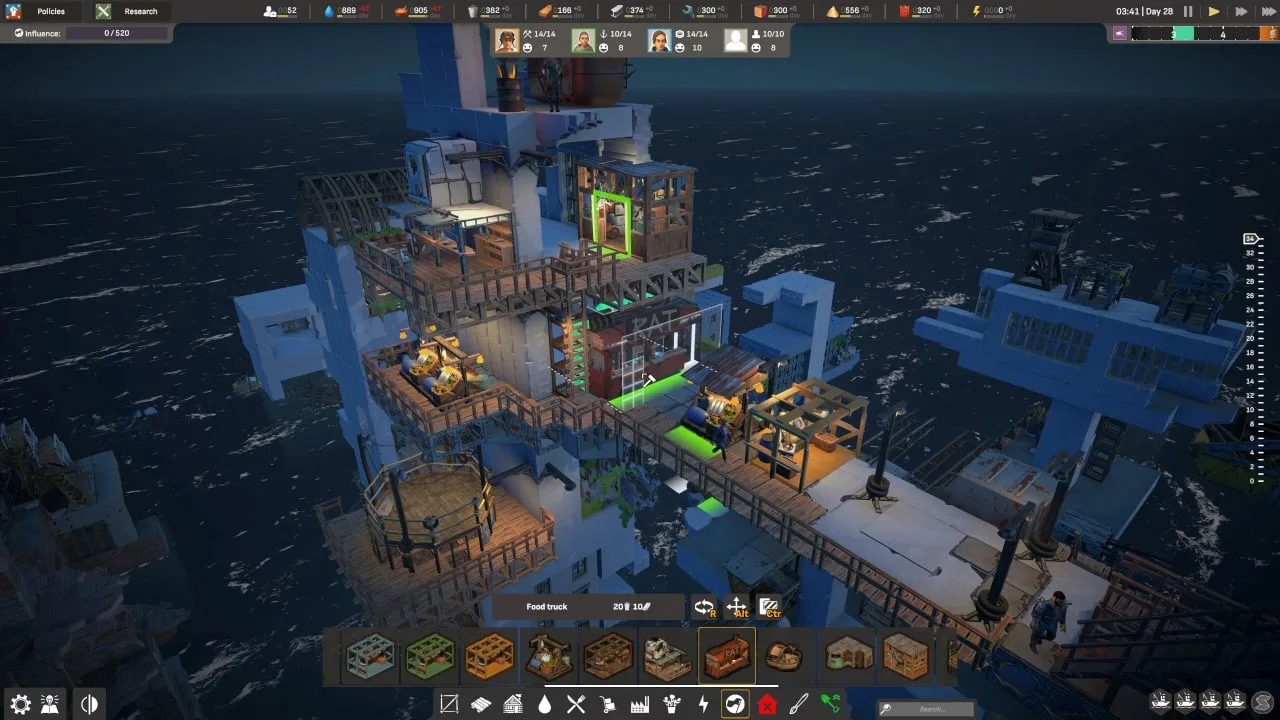 ALL WILL FALL: Physics-Based Survival City Builder — 3
