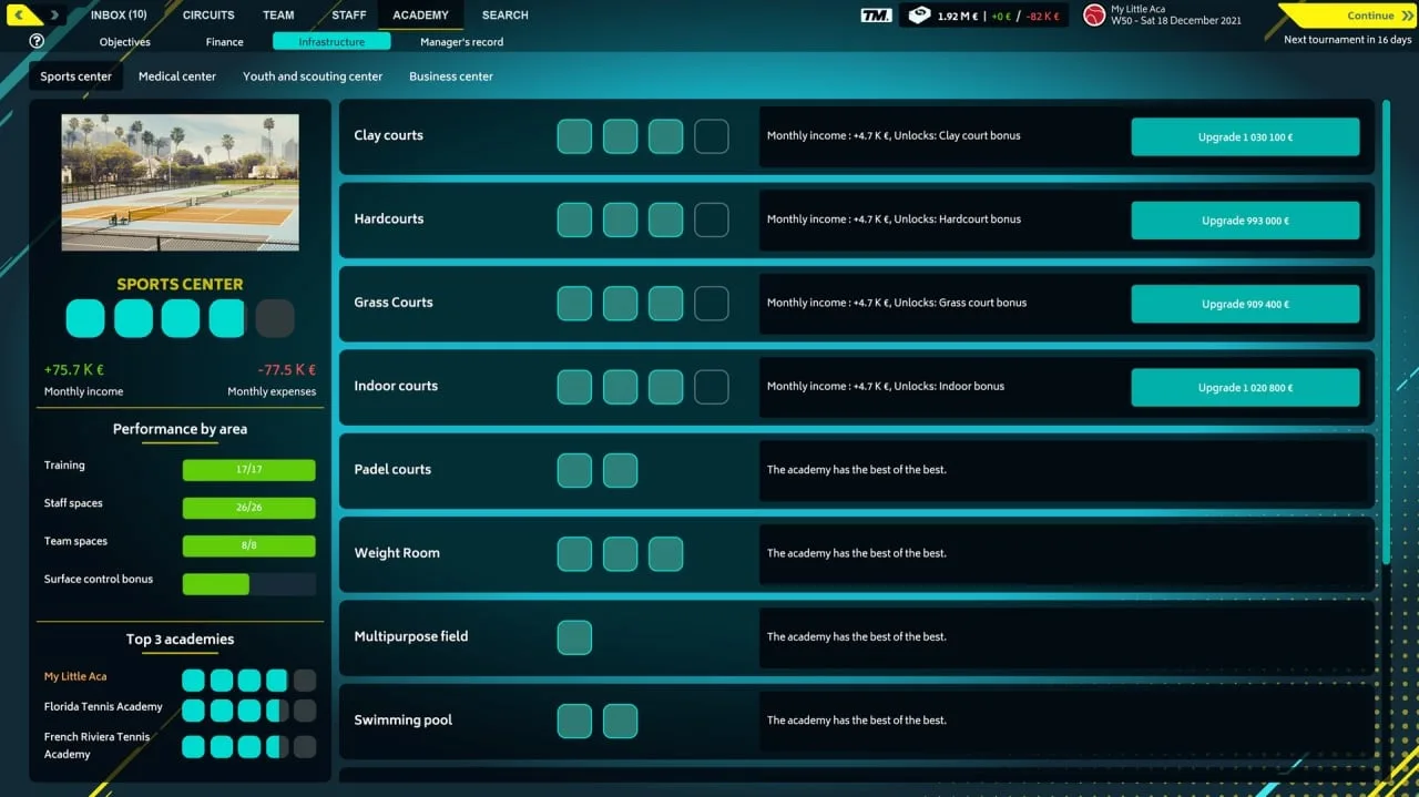 Tennis Manager 2022 — 9