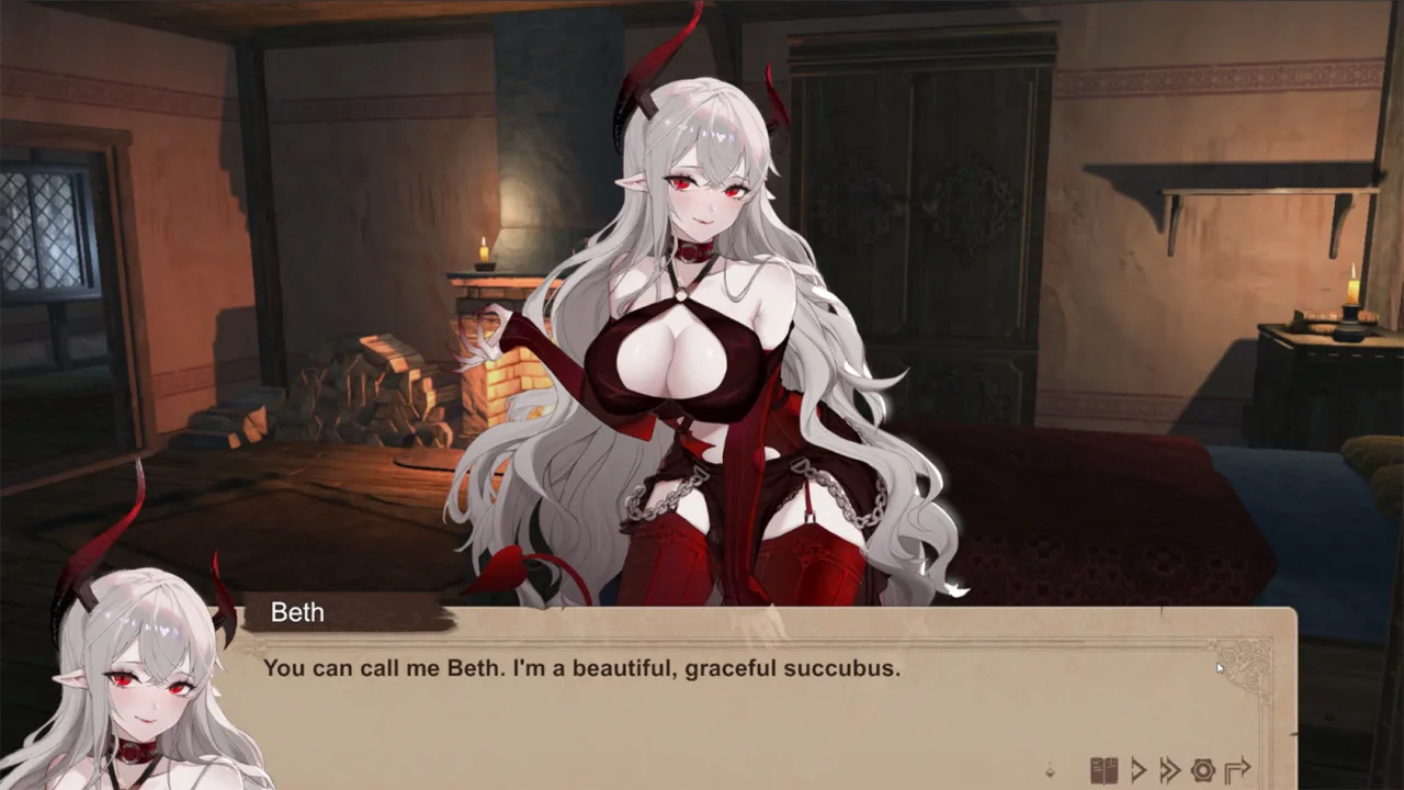 Resist the succubus - The end of the female Knight — 9