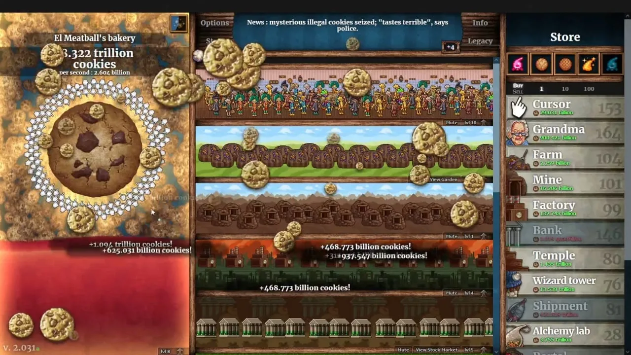 Cookie Clicker — 3